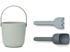 Liewood dusty mint multi mix strandsæt Donny (3-pak)